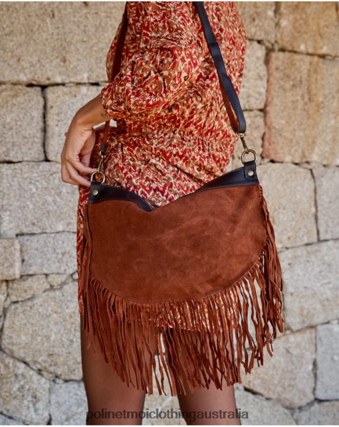 Baguette Ana Bag Brown Polin et moi Accessories 2R020D399