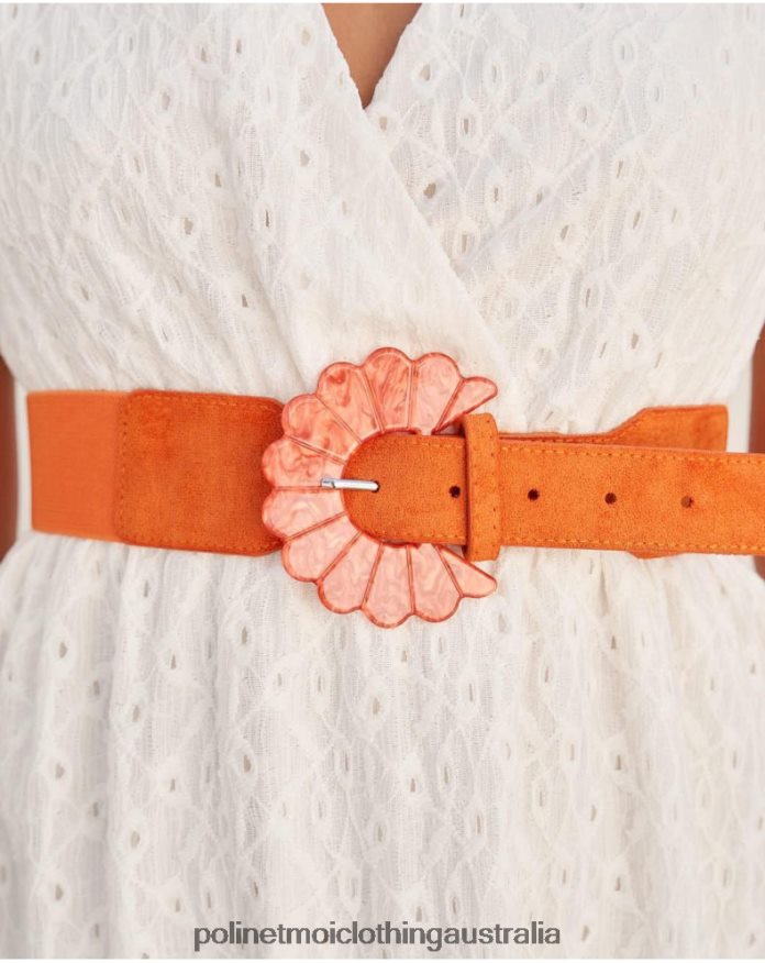 Elastic Belt Fior ORANGE Polin et moi Accessories 2R020D383