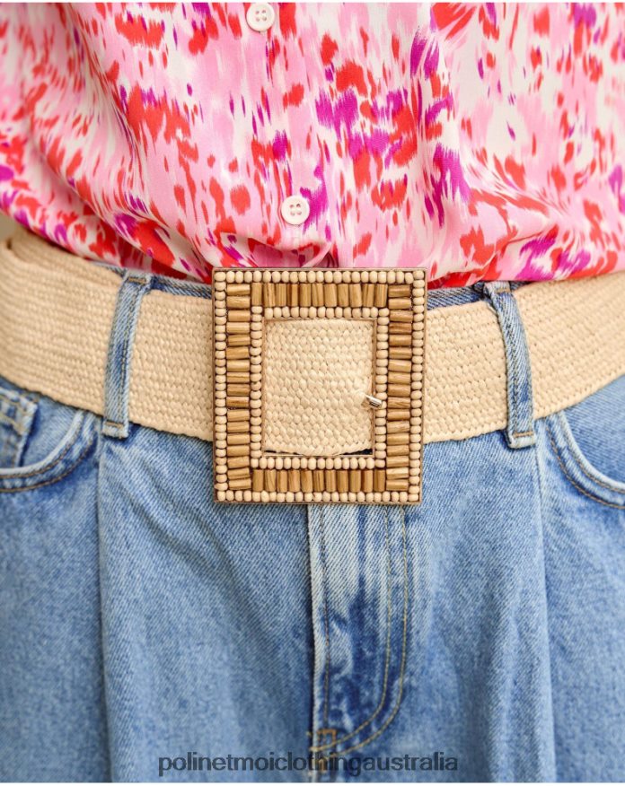 Lide Square Belt Raw Polin et moi Accessories 2R020D403