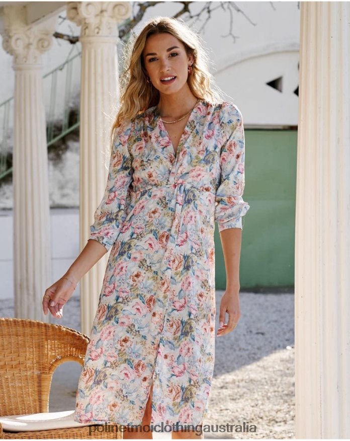 Daniela Knot Dress Celestial Polin et moi Clothing 2R020D45