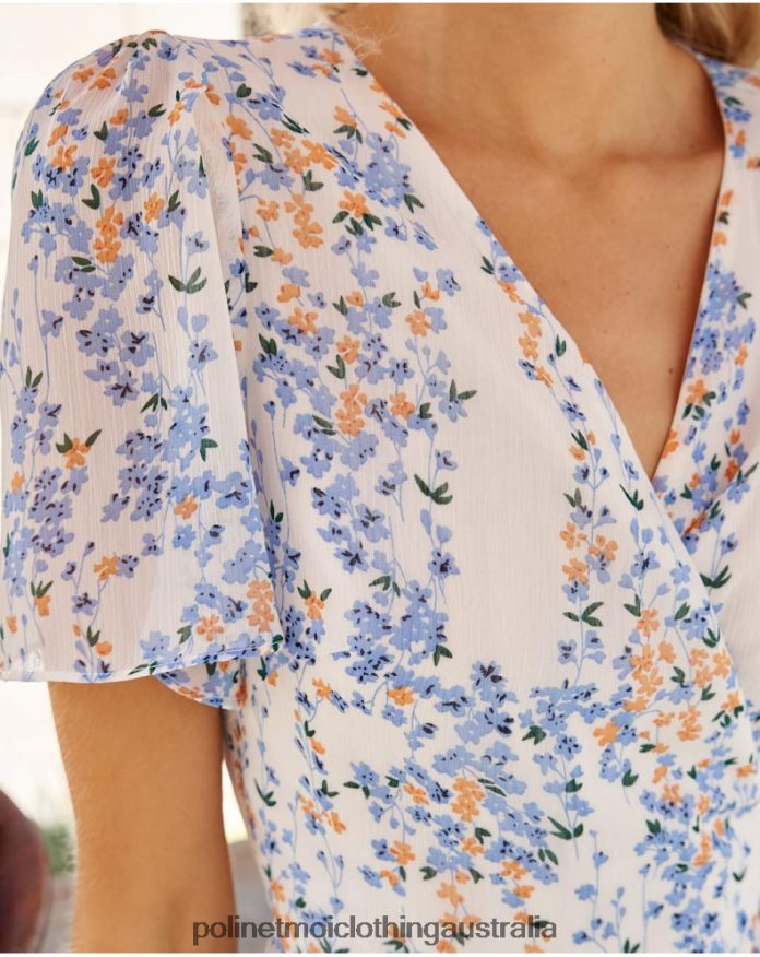 Dress Cross-over Claud DENIM Polin et moi Clothing 2R020D9