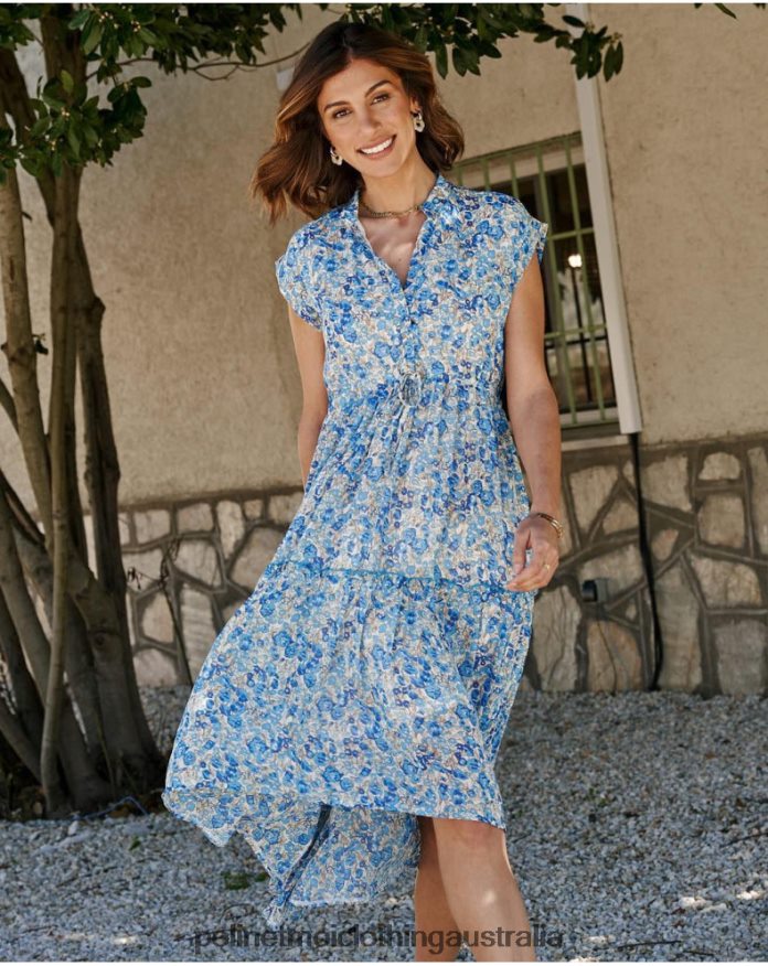 Dress Ruffled Ellis Atlantic Polin et moi Clothing 2R020D66