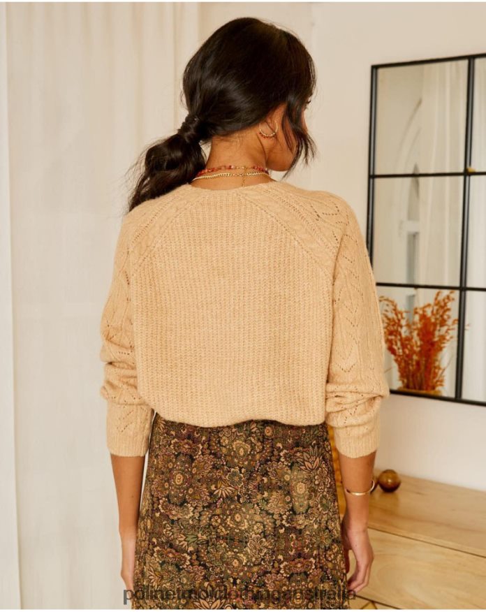 Sweater Standard Spikes camel Polin et moi Clothing 2R020D355