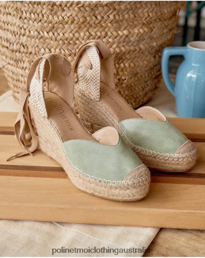 Alpadrille Heart Lilith Turquoise Polin et moi Footwear 2R020D513