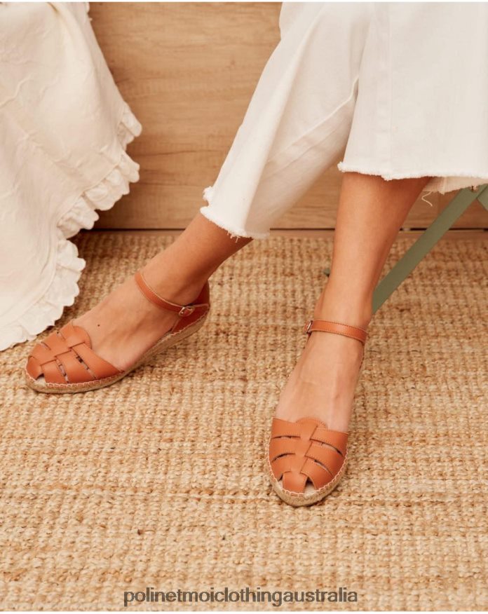 Crabeater espadrille Anna Leather Polin et moi Footwear 2R020D494