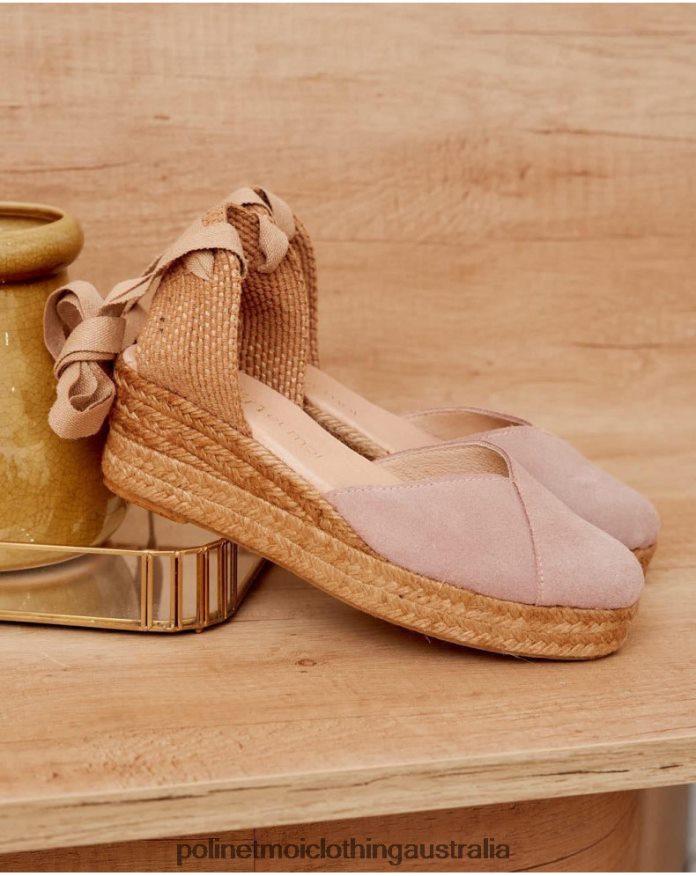 Cross Espadrille Mariela Mallow Polin et moi Footwear 2R020D454