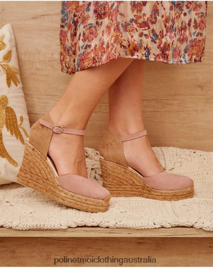 Espadrille Heart Chastity Rose Polin et moi Footwear 2R020D453