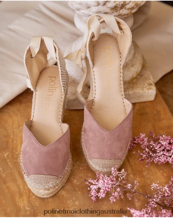 Espadrille Heart Tori lavender Polin et moi Footwear 2R020D431