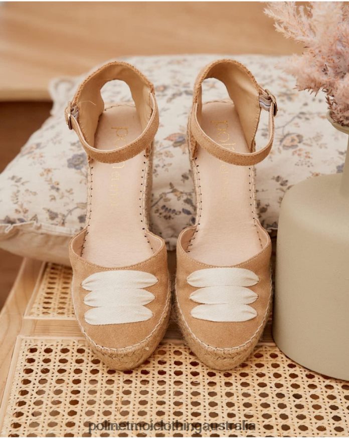 Peasant Espadrille Arlene camel Polin et moi Footwear 2R020D463