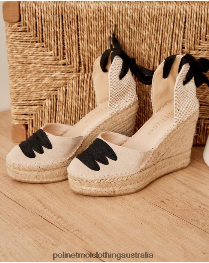 Peasant Espadrille Penny Raw Polin et moi Footwear 2R020D442