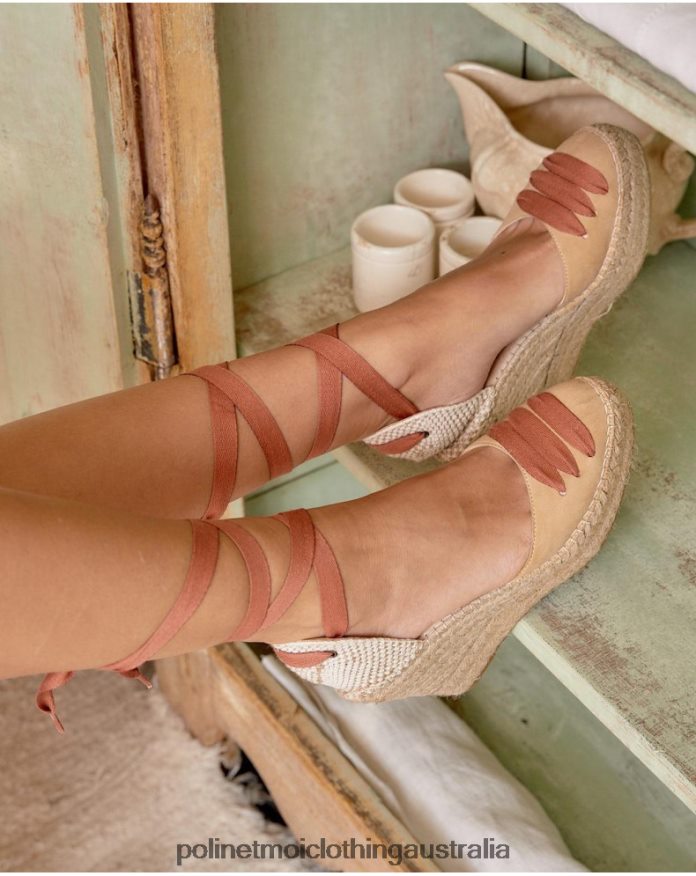 Peasant Espadrille Penny camel Polin et moi Footwear 2R020D432