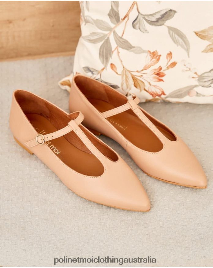 Ballet Flats Adelaide Toe Nude Polin et moi Footwear 2R020D459