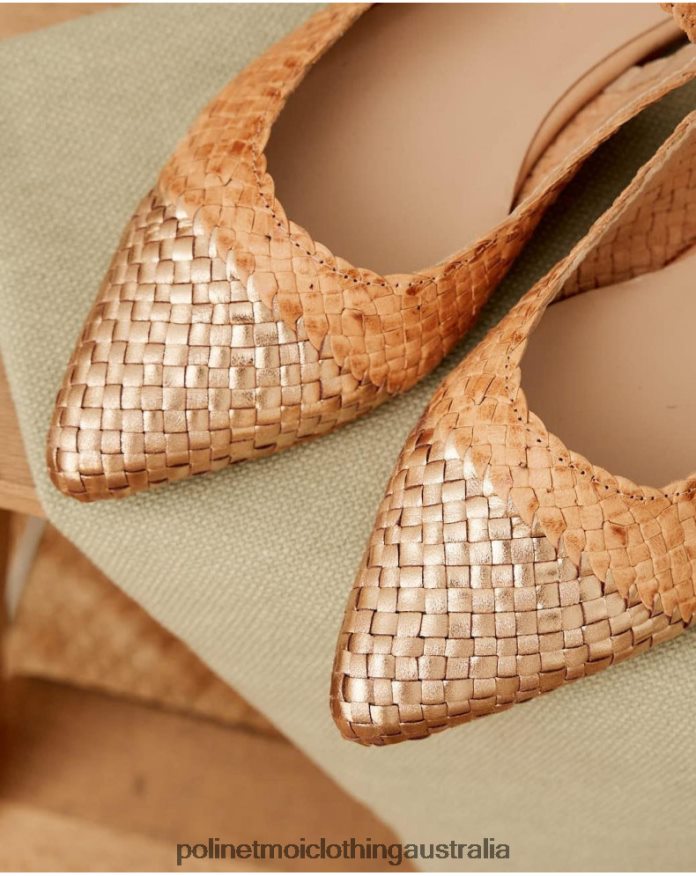 Mary Jane Punta Rigobertta Beige Polin et moi Footwear 2R020D416