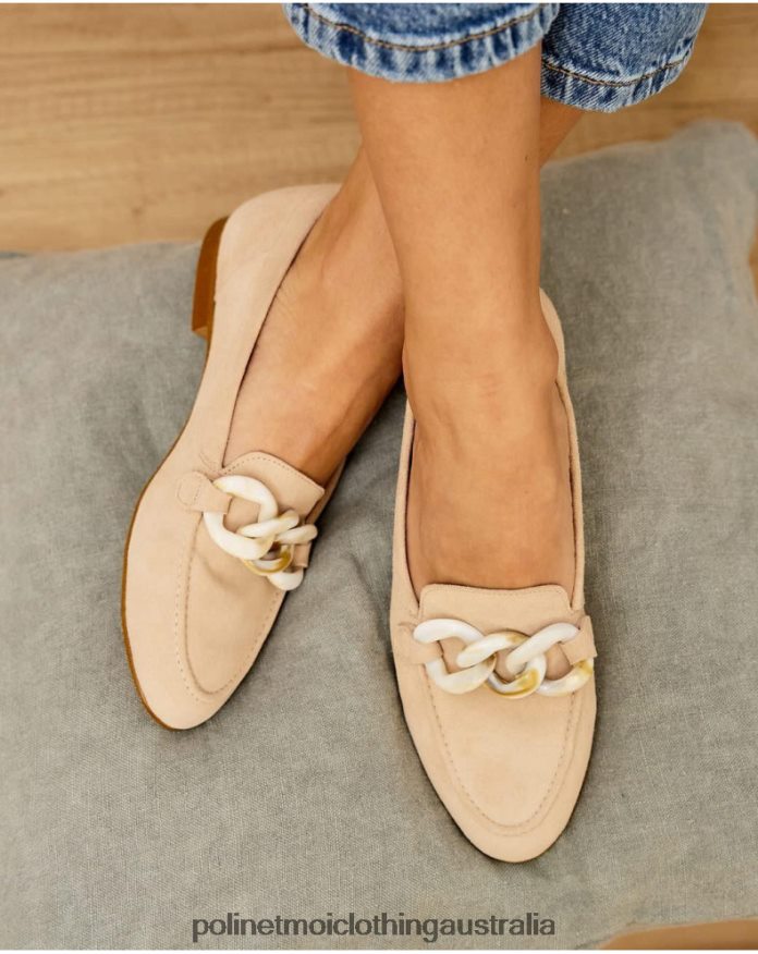 Moccasin Cadena Agustina Nude Polin et moi Footwear 2R020D502