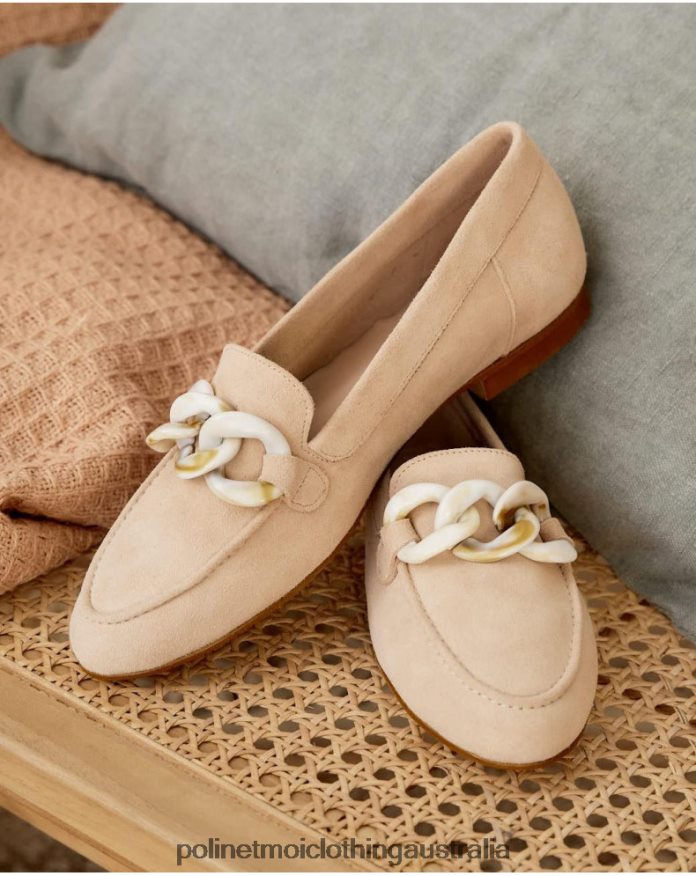 Moccasin Cadena Agustina Nude Polin et moi Footwear 2R020D502