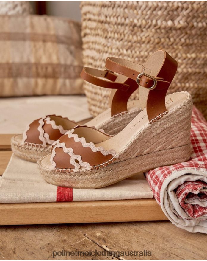 Sandal Edging Dominika Leather Polin et moi Footwear 2R020D439